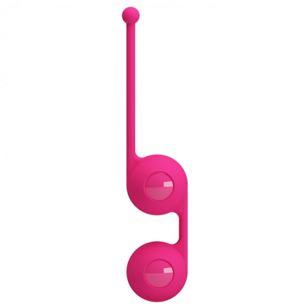 Вагинальные шарики "Pretty Love Kegel Tighten Up3" ярко розовые 