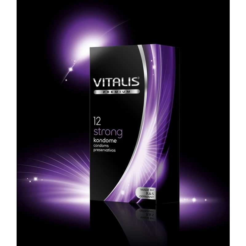 Презервативы "Vitalis Strong" анальные, 12шт 